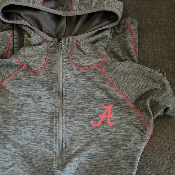 University of Alabama Quarter Zip Pullover Small - Crimson Tide - Picture 2 of 7